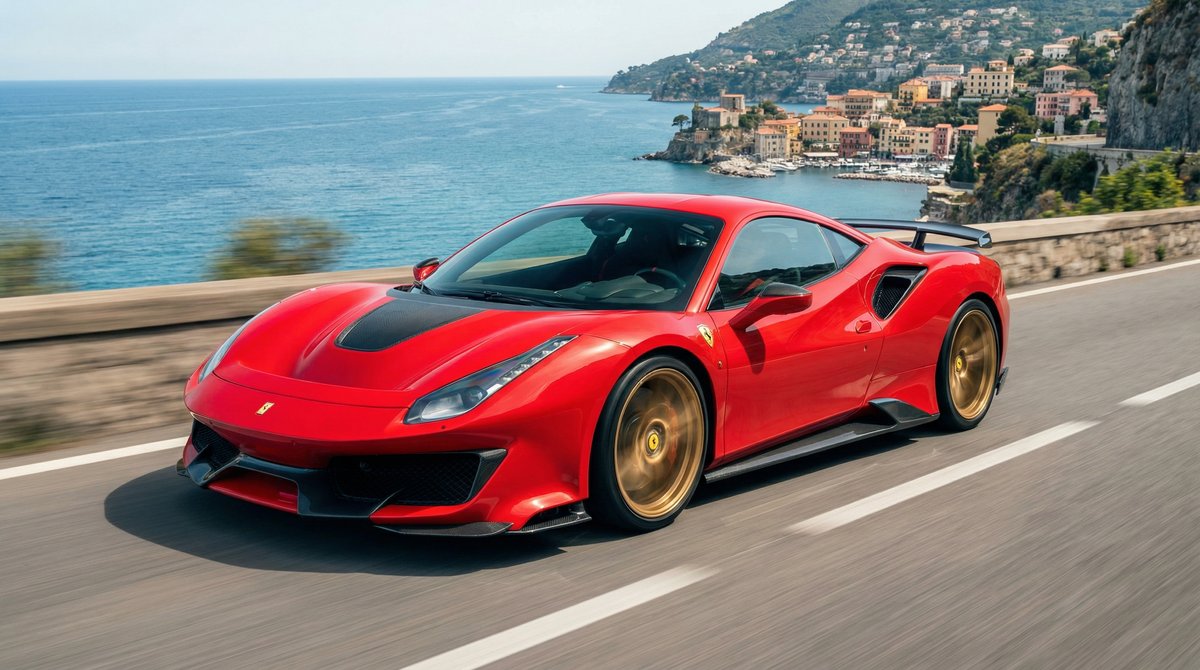 麻豆视频跑车视频社区 - 法拉利488改装