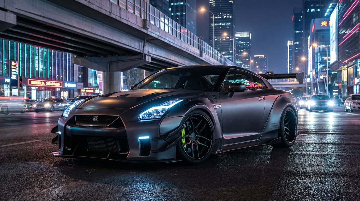 麻豆视频汽车解说视频 - GT-R宽体改装